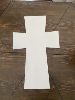 White Wooden Cross