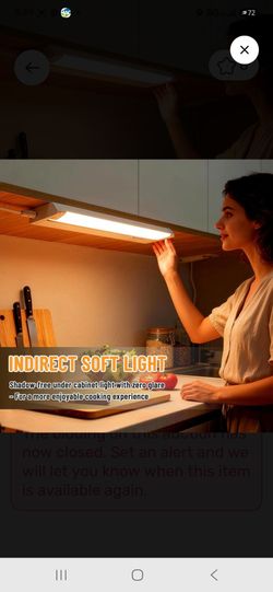 LED under cabinet light