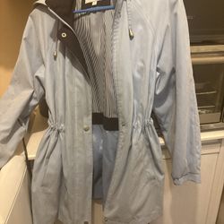 Ladies Jacket With Hood- Size Small- Liz Claiborne