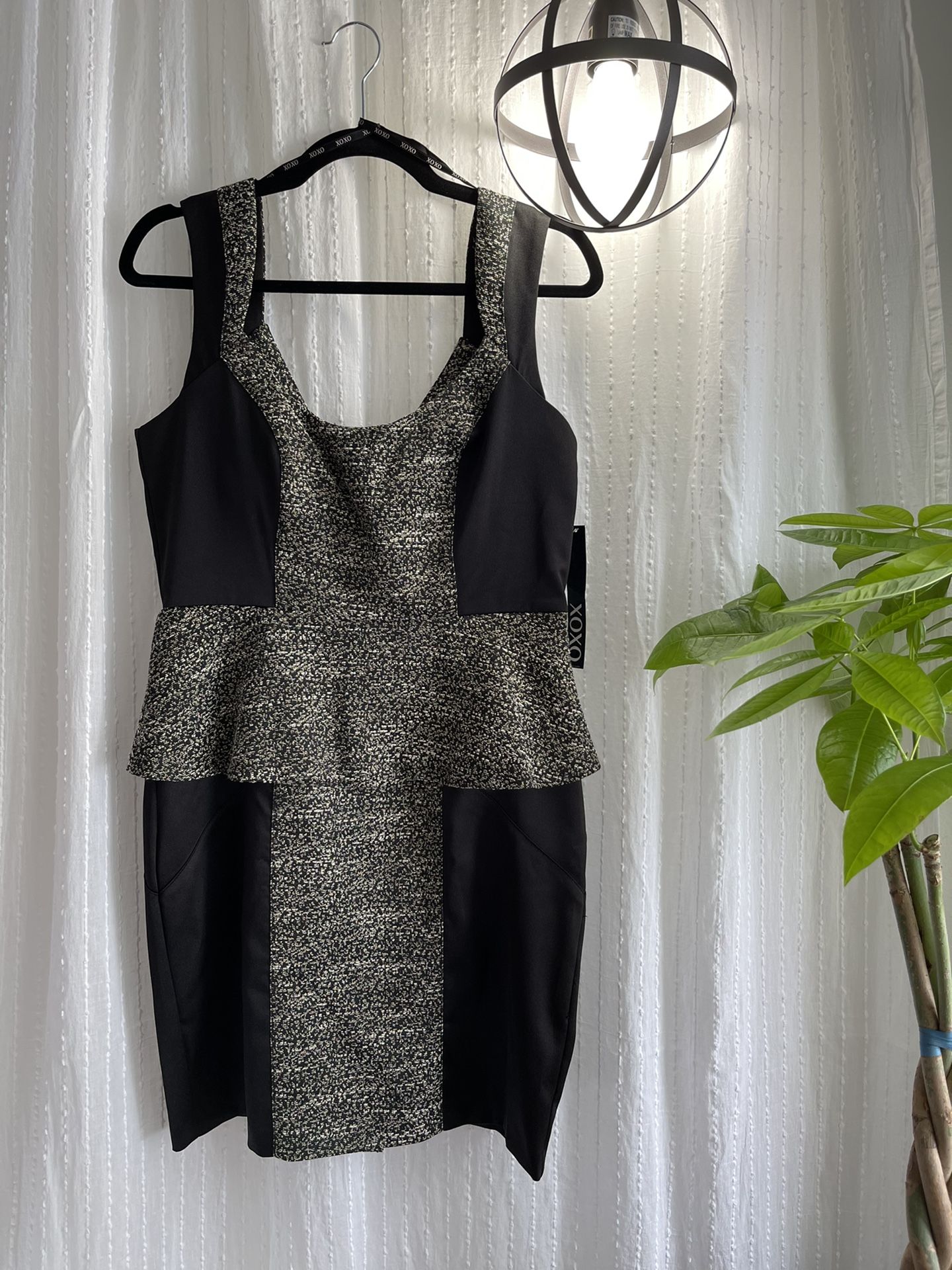 Dress Black & Silver XOXO 10/12 OBO