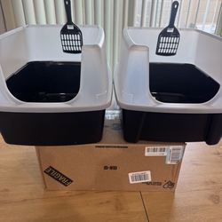 IRIS USA Cat Litter Box 