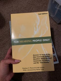 For Hearing People Only