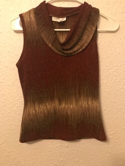 Sleeveless blouse