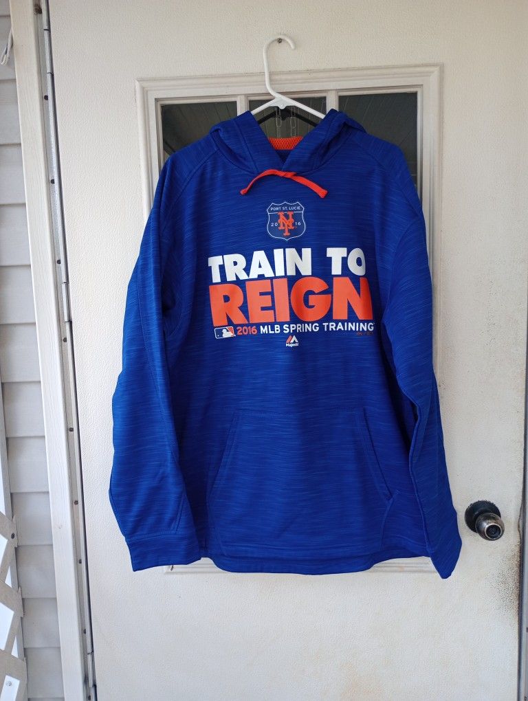 Majestic Baseball NY Port St. Lucie 2016 Train To Reign MLB Spring Training XL