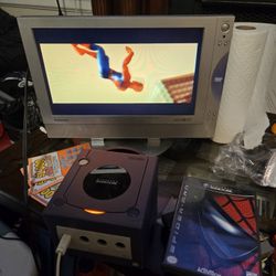 Nintendo GameCube With 8 Games