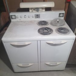 Antique Marion Electric Stove 
