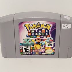 Nintendo 64 Pokemon Puzzle League