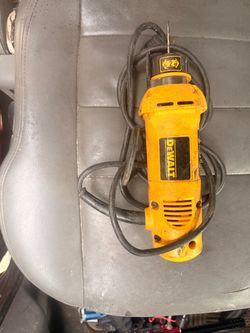 DeWalt Corded Rotary Cut-Out Tool drills
