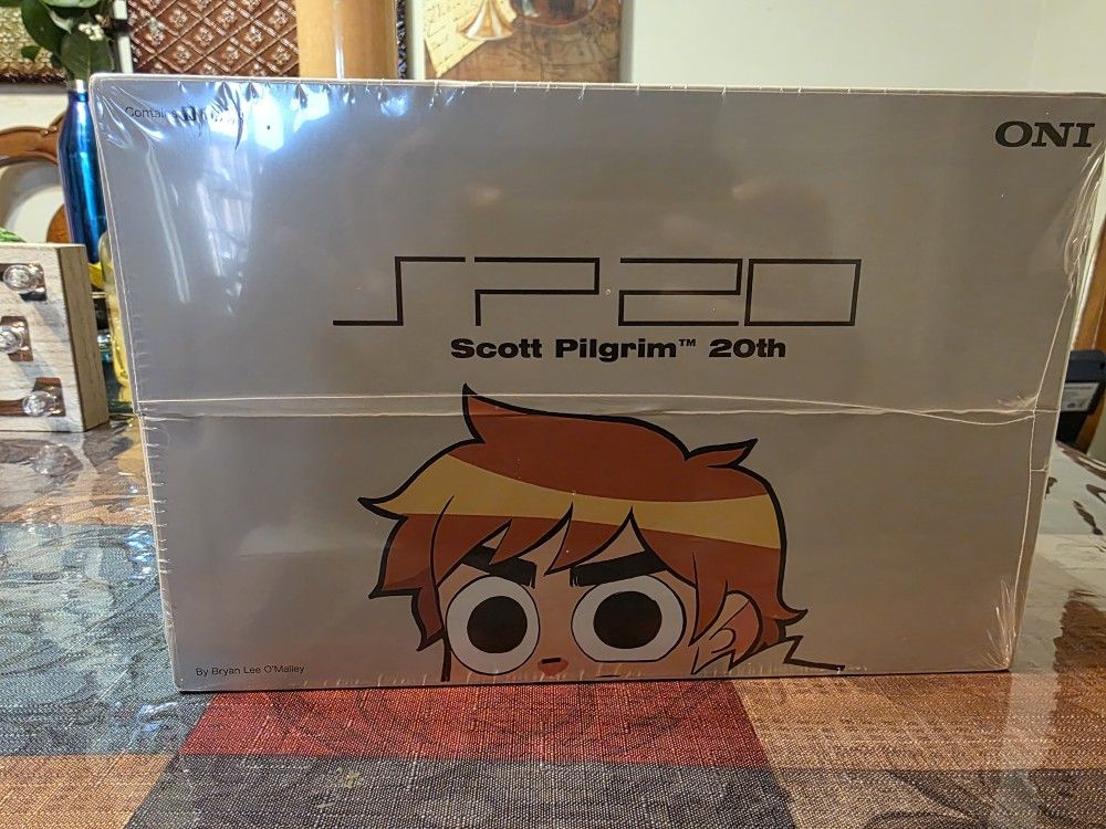 Book Set Scott Pilgrim 20th Anniversary Hardbook Cover
