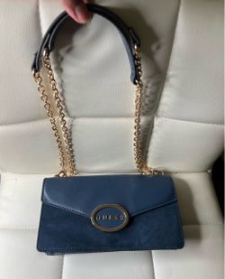 Guess Navy Blue Crossbody Bag