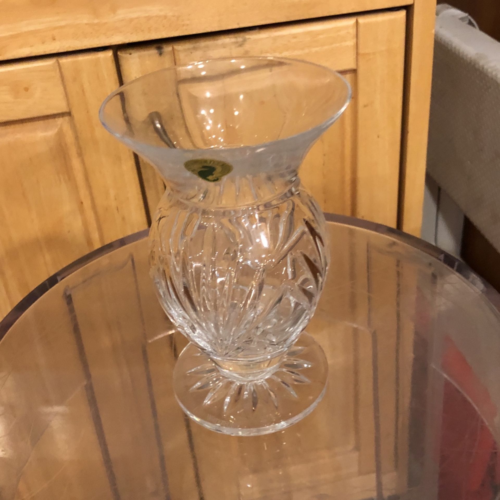 Vintage Waterford Crystal Vase Pattern Called Marcella