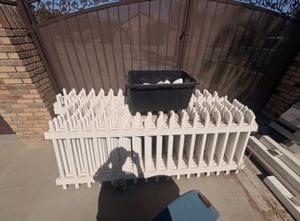 PVC fencing