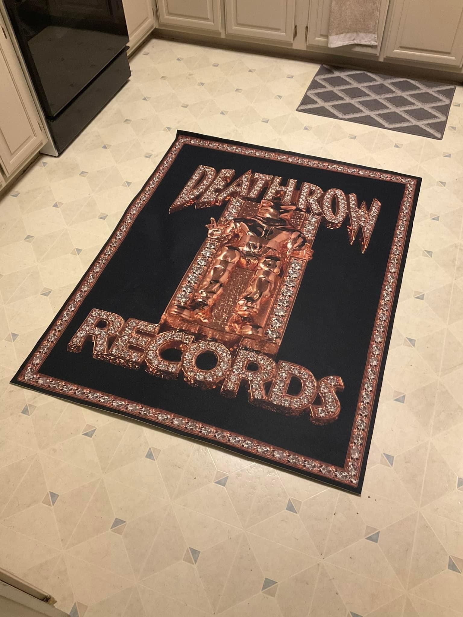 Death Row Records Rug Caret