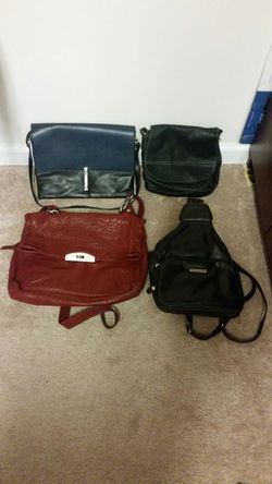 Leather bags Excellent condition