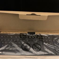 ⌨️ Brand New HP Wired USB Keyboard (Model KKBAR211)