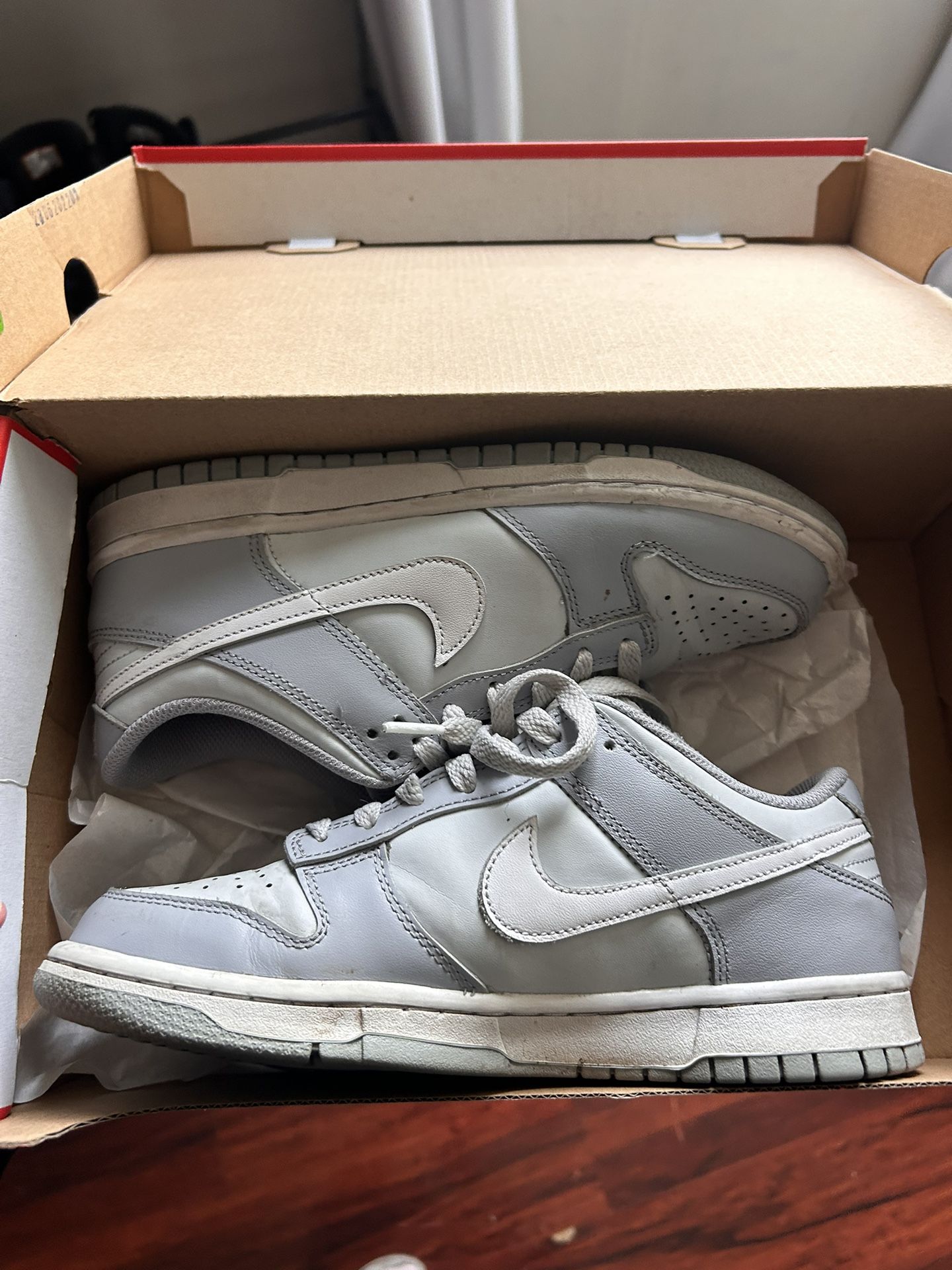 Grey Fog Nike Dunks
