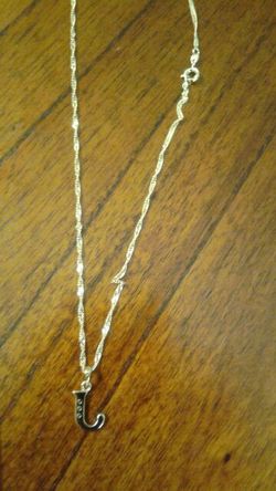 18k gold plated necklace 18'