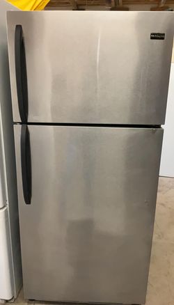 Frigidaire Top Mount Stainless Steel Refrigerator Fridge
