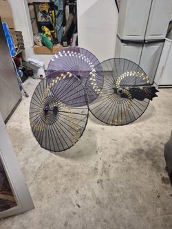 Three Sun Umbrellas 