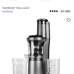 Nutribullet Slow Juicer 