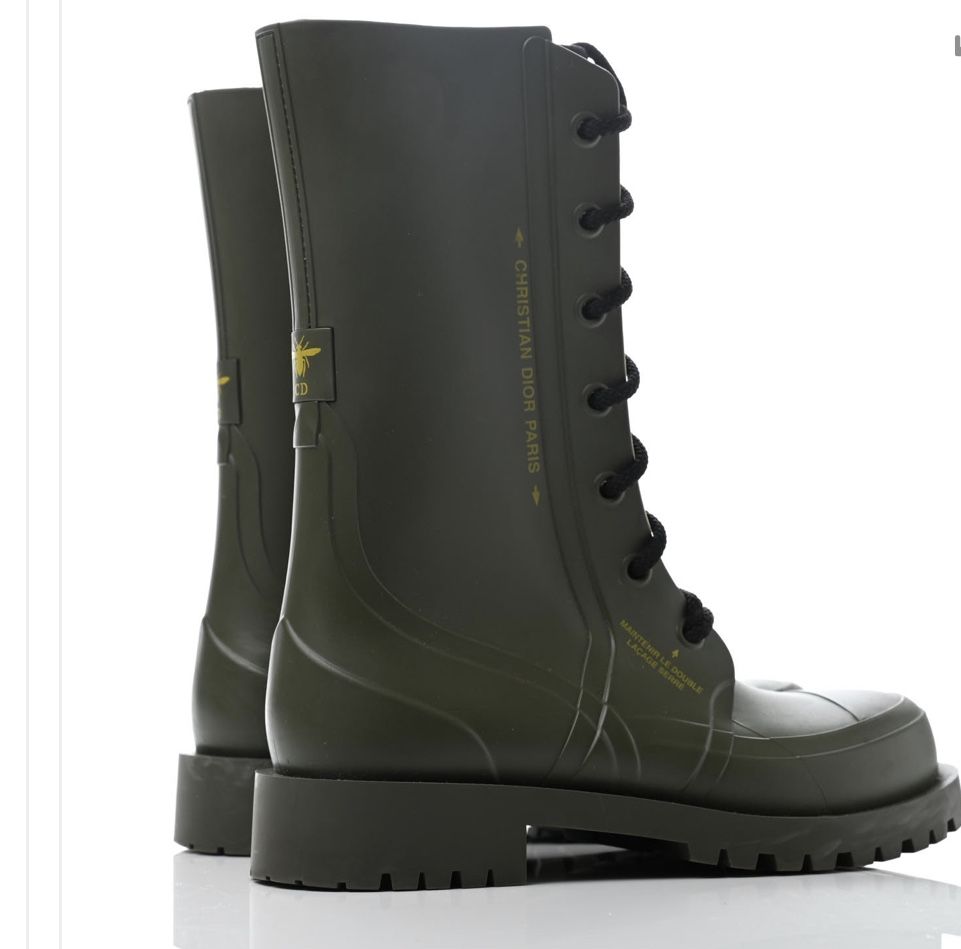 CHRISTIAN DIOR Never worn Military Boots / Boots 11M