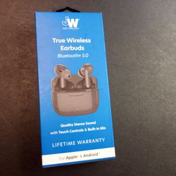TRUE WIRELESS EARBUDS WITH CHARGING CASE