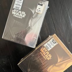 Star Wars Trilogy DVD Set 2004, 4 Disc Set, Fullscreen and Widescreen Versions. Brand NEW Sealed