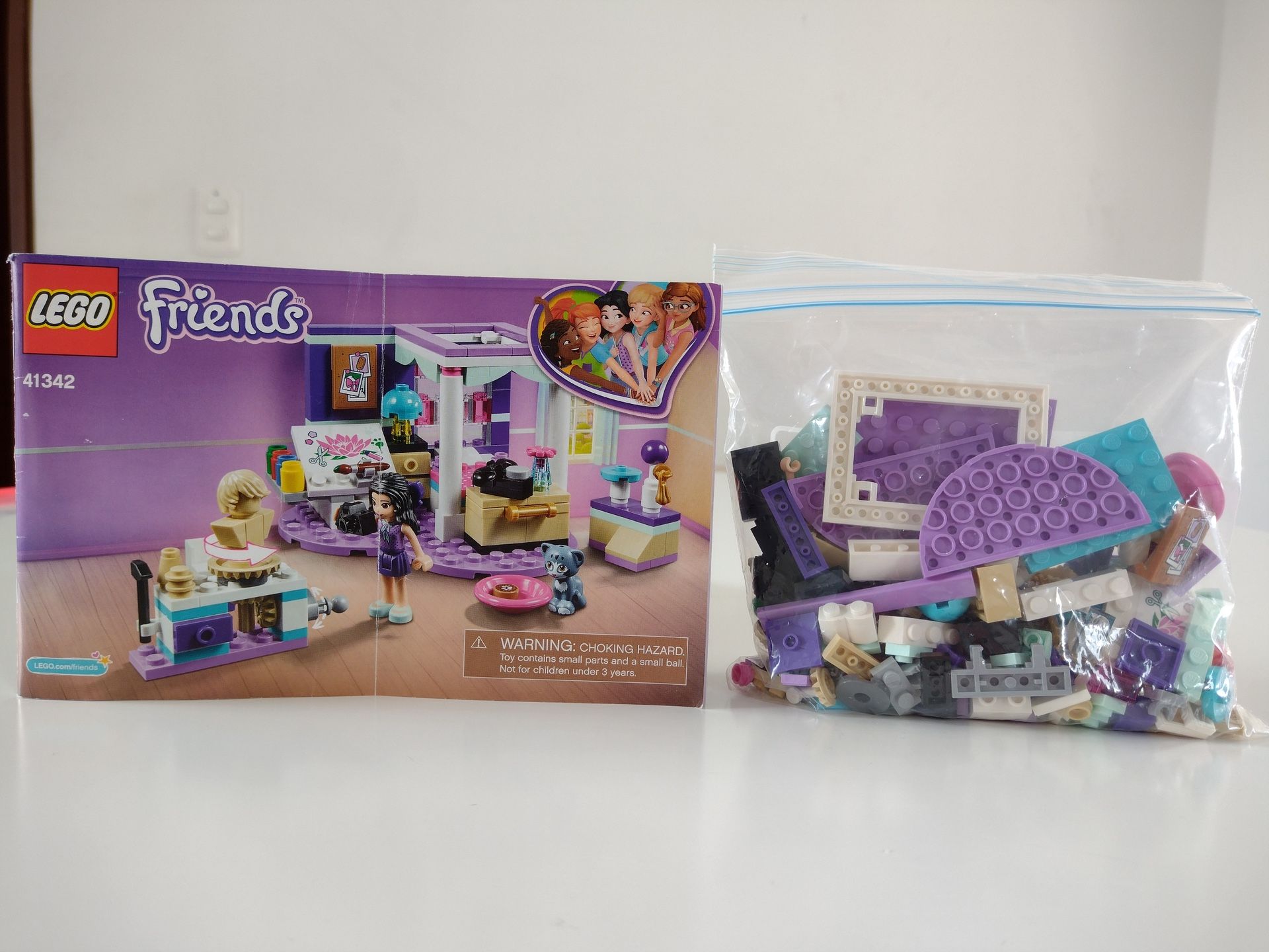 LEGO Friends 41342 Emma’s Deluxe Bedroom. 183 PCs.