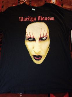 Pacific Tag Marilyn Manson T Shirt