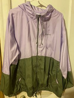 Columbia Two-Tone Windbreaker Jacket