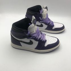 Nike Aire Jordan Retro High OG Court Purple 2.0 DS Size 8