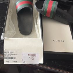 Toddler Gucci Slides Authentic Real 