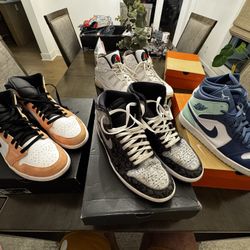 4 Pairs Of Jordan’s Size 13 And 12