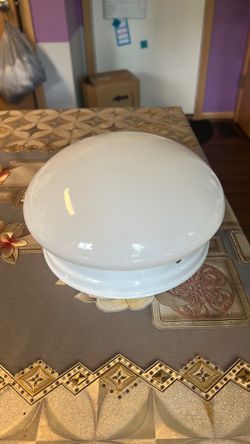 Boob light” flush mount ceiling light fixture”