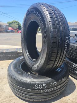 (2) 205/70R15 PANTERA $120 CASH PRICE