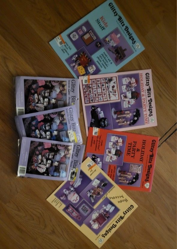 Glitzy Bitz Iron On Lame' Pieces And Booklets