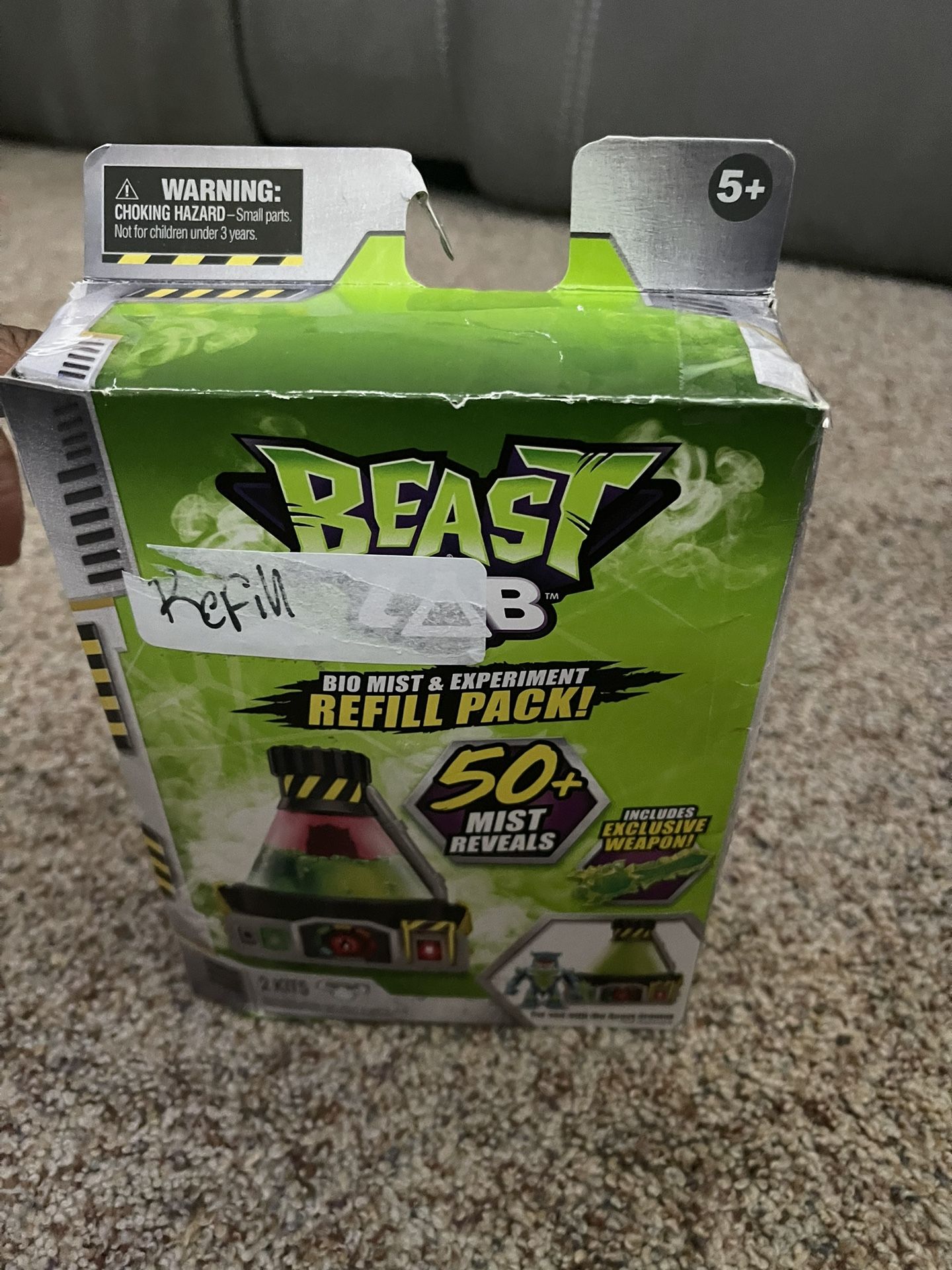 Beast Lab Bio Mist & Experiment Refill Pack with 50+ Mist Reveals.