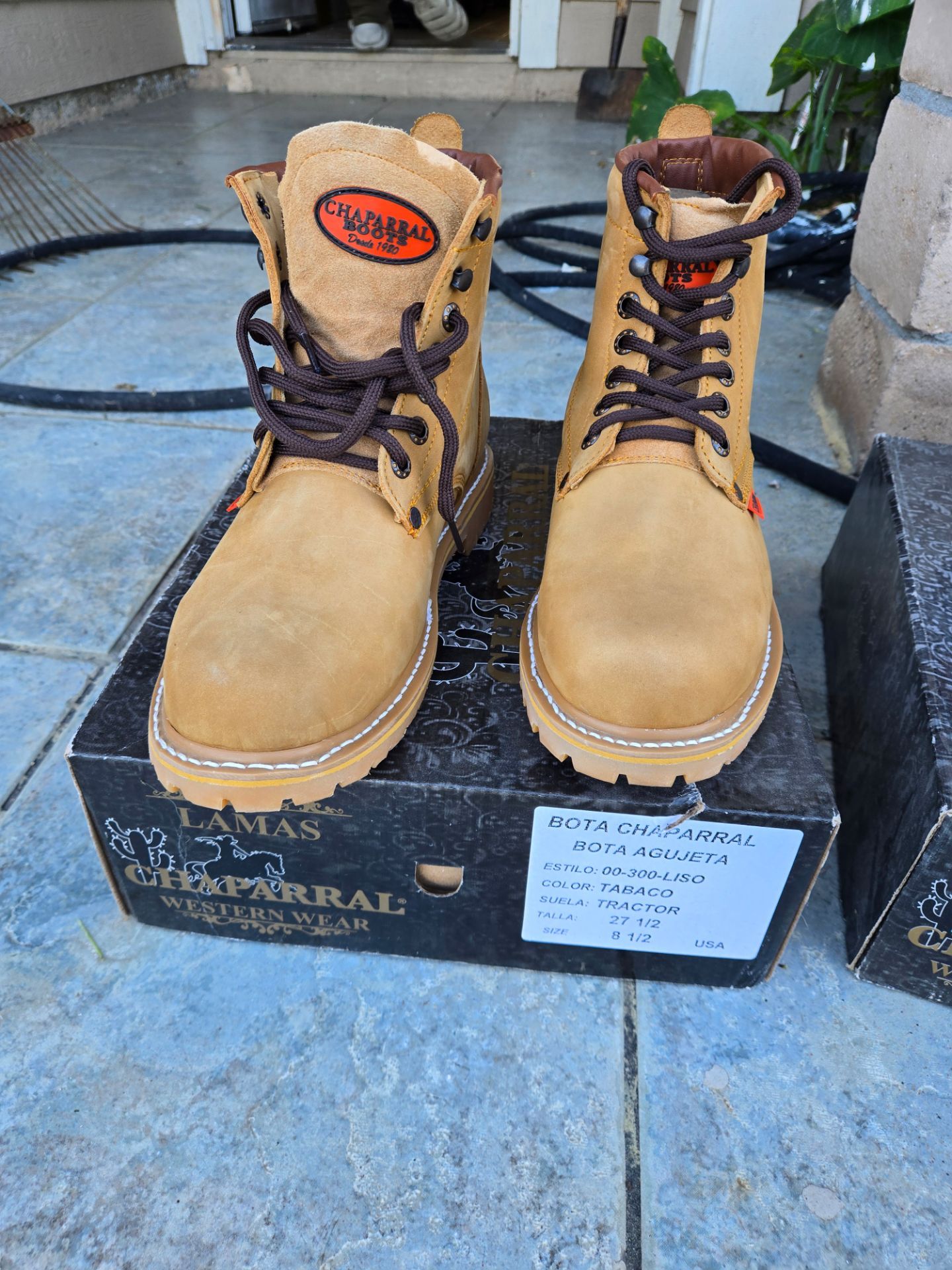 Work boots size 8.5