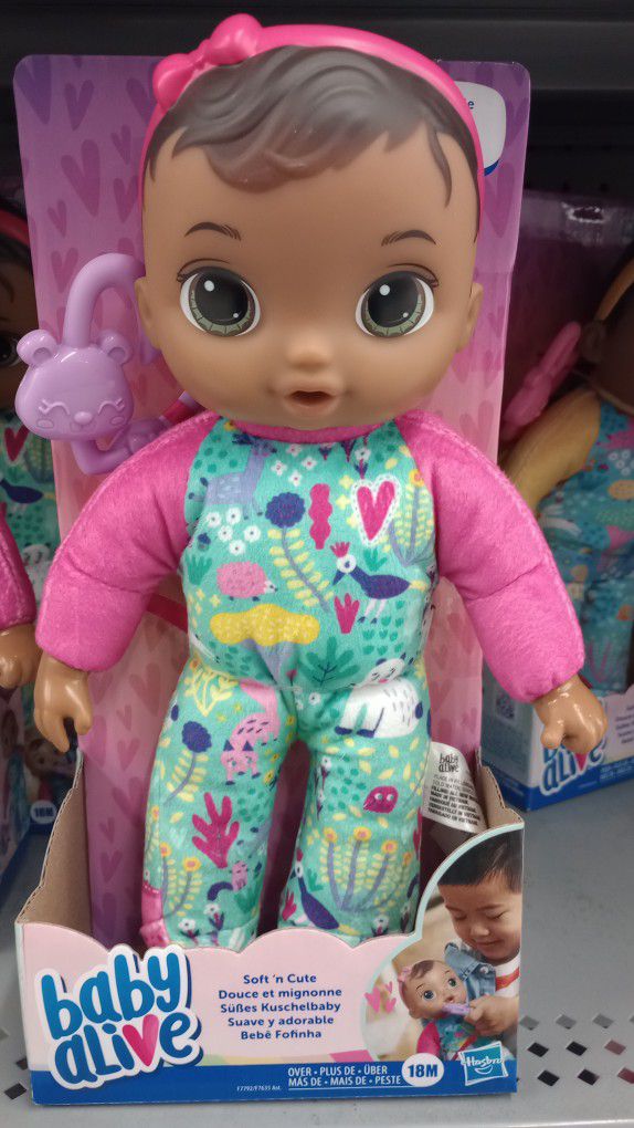 My Baby Alive Soft  Baby Doll 11"