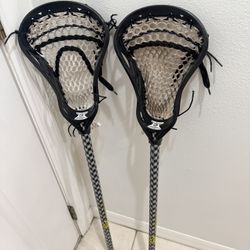 2 brine lacrosse Sticks