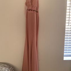 Long Pink Dress