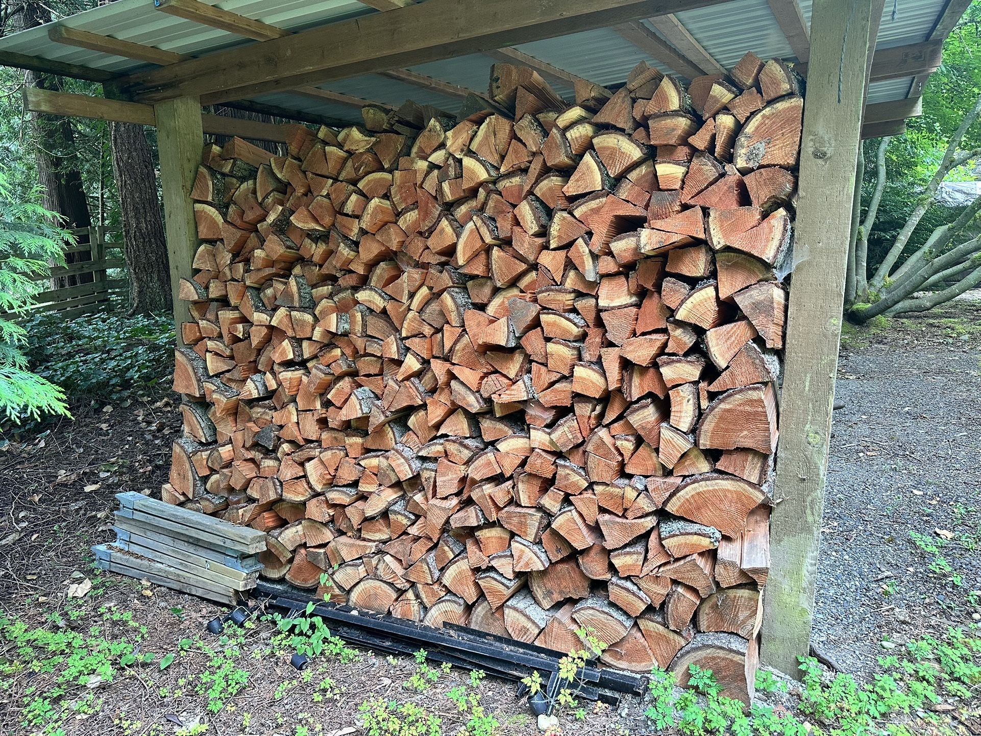 Seasoned Firewood - 2 Cords Of Douglas Fir