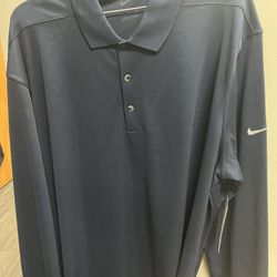 XL Long Sleeve Nike Golf Polo 