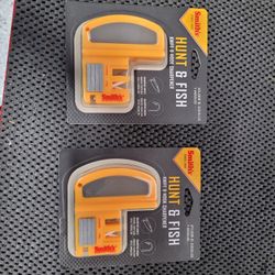 New - Hunt And Fish Knife And Hook Sharpner