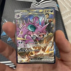 Team Rocket’s Nidoking Ex ( New Mint ) 100$