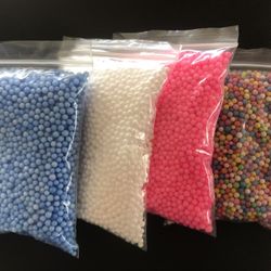 Arts & Crafts Mini Styrofoam Balls of 2-4mm