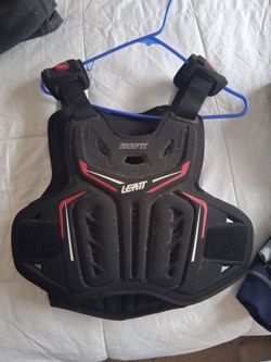 Leatt chest protector soft shell new