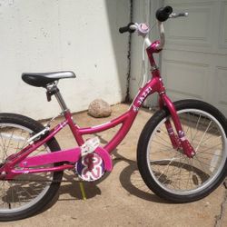 Used Kids Bike Raleigh Jazzi 20" Girls Pink (fuchsia) 