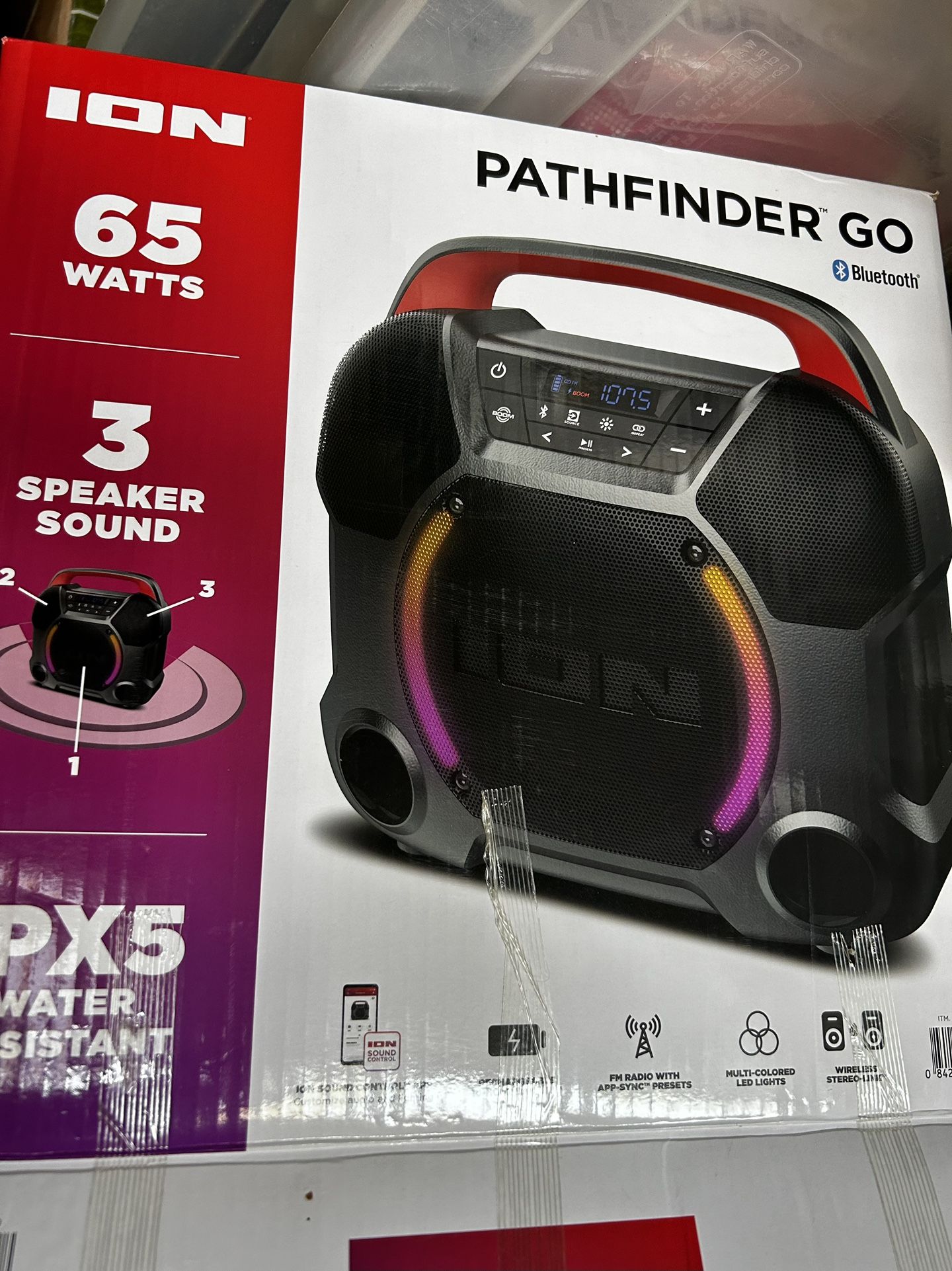 ION PATHFINDER GO speaker NEW IN BOX