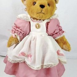 DANBURY MiNT 17” VICTORIAN   PLUSH ANIMAL BEAR